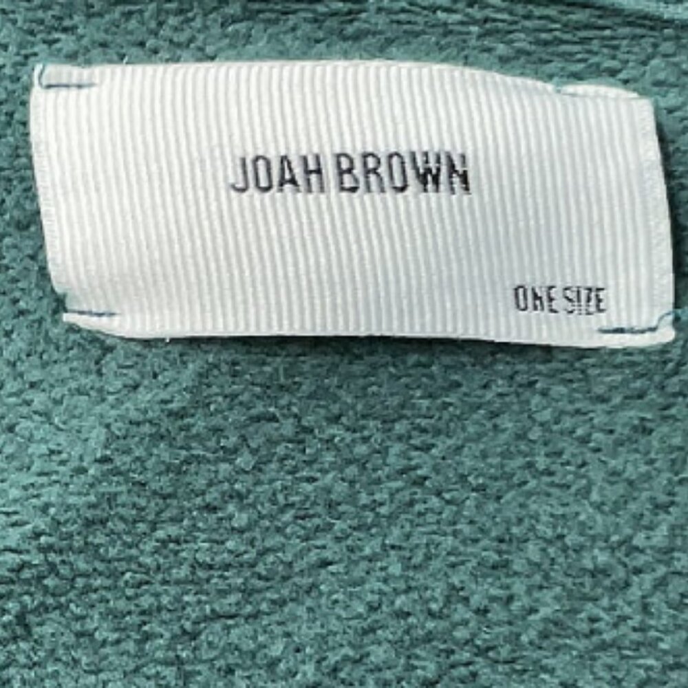 Joah Brown Oversized Empire Hoodie Sweatshirt in Jade One Size - Picture 5 of 5